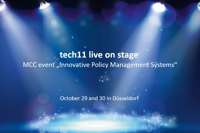 tech11 at the MCC congress "Innovative Policy-Management"